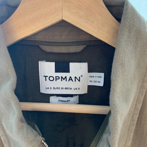 Topman Overshirt with back embroidery - Picture 3 of 6